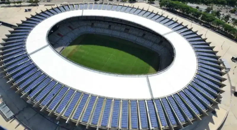 Energia Solar Está Melhorando os Estádios de Futebol